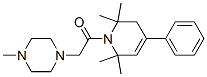 CAS#: 53725-55-6, 1,2,3,6-Tetrahydro-1-[(4-Methyl-1-Piperazinyl)Acetyl]-4-Phenyl-2,2,6,6-Tetramethylpyridine