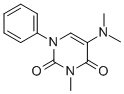 CAS 登录号:53727-38-1, 5-(二甲基氨基)-3-甲基-1-苯基尿嘧啶