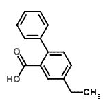 CAS#: 537713-32-9, 4-Ethyl-2-Biphenylcarboxylic Acid