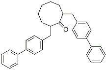 CAS 登录号:53774-94-0, 2,8-二((1,1'-联苯)-4-基甲基)-环辛酮