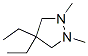 CAS#: 53779-87-6, trans- 4,4-Diethyl-1,2-Dimethyl-Pyrazolidine