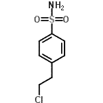 CAS#: 5378-85-8, 4-(2-Chloroethyl)Benzenesulfonamide