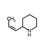 CAS#: 538-90-9, 2-[(1Z)-1-Propen-1-Yl]Piperidine