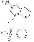 CAS#: 53863-75-5, 4-Methoxy-2-Naphthylamine p-Toluenesulfonate Salt