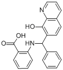 CAS#: 5394-35-4, 2-[[(8-Hydroxy-7-Quinolinyl)(Phenyl)Methyl]Amino]Benzoic Acid