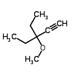 CAS#: 53941-20-1, 3-Ethyl-3-Methoxy-1-Pentyne