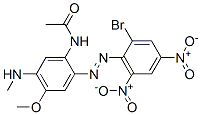CAS#: 53950-28-0, N-[2-[(2-Bromo-4,6-Dinitrophenyl)Azo]-4-Methoxy-5-(Methylamino)Phenyl]-Acetamide
