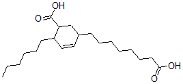 CAS#: 53980-88-4, 5(6)-Carboxy-4-Hexylcyclohex-2-Ene-1-Octanoic Acid