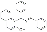 CAS 登录号：53983-76-9， 1-[(苄亚基氨基)(苯基)甲基]-2-萘酚