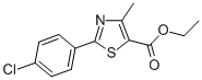 CAS#: 54001-12-6, Ethyl 2-(4-Chlorophenyl)-4-Methyl-1,3-Thiazole-5-Carboxylate