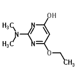 CAS#: 54028-37-4, 2-(Dimethylamino)-6-Ethoxy-4(1H)-Pyrimidinone