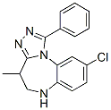CAS#: 54028-81-8, 9-Chloro-5,6-Dihydro-4-Methyl-1-Phenyl-4H-[1,2,4]Triazolo[4,3-a][1,5]Benzodiazepine