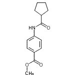 CAS#: 540531-66-6, Methyl 4-[(Cyclopentylcarbonyl)Amino]Benzoate