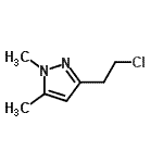 CAS#: 54055-31-1, 3-(2-Chloroethyl)-1,5-Dimethyl-1H-Pyrazole