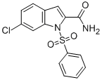 CAS#: 540740-48-5, 6-Chloro-1-(Phenylsulfonyl)-1H-Indole-2-Carboxamide