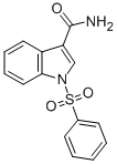 CAS#: 540740-49-6, 1-(Phenylsulfonyl)-1H-Indole-3-Carboxamide