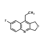 CAS#: 540804-04-4, 9-Ethyl-7-Fluoro-1,3-Dihydrofuro[3,4-b]Quinoline