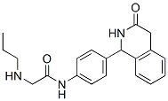 CAS#: 54087-38-6, 4'-(3-Oxo-1,2,3,4-Tetrahydroisoquinolin-1-Yl)-2-(Propylamino)Acetanilide