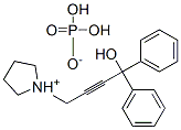 CAS#: 54118-66-0, 1-(4-Hydroxy-4,4-Diphenylbut-2-Ynyl)Pyrrolidinium Dihydrogen Phosphate