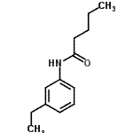 CAS 登录号：541516-23-8， N-(3-乙基苯基)戊酰胺