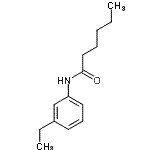 CAS 登录号：541523-87-9， N-(3-乙基苯基)己酰胺