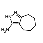 CAS#: 54162-24-2, 2,4,5,6,7,8-Hexahydrocyclohepta[c]Pyrazol-3-Amine