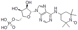 CAS 登录号：54187-54-1， 6-(2,2,6,6--四甲基哌啶-1-氧基)-腺苷单磷酸酯