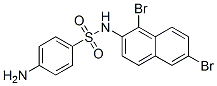 CAS#: 5419-08-9, 4-Amino-N-(1,6-Dibromonaphthalen-2-Yl)Benzenesulfonamide