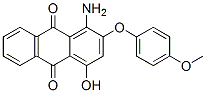 CAS 登录号:54243-60-6, 1-氨基-4-羟基-2-(4-甲氧基苯氧基)蒽醌