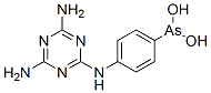CAS#: 5425-22-9, [4-[(4,6-Diamino-1,3,5-Triazin-2-Yl)Amino]Phenyl]Arsonous Acid