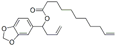 CAS#: 5434-18-4, 1-Benzo[1,3]Dioxol-5-Ylbut-3-Enyl Undec-10-Enoate