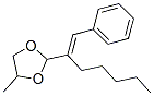 CAS#: 5436-77-1, 2-[1-(Benzylidene)Hexyl]-4-Methyl-1,3-Dioxolane
