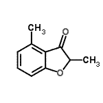 CAS 登录号：54365-76-3， 2,4-二甲基-1-苯并呋喃-3(2H)-酮