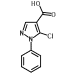 CAS 登录号：54367-64-5， 5-氯-1-苯基-1H-吡唑-4-羧酸