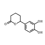 CAS#: 543681-90-9, 6-(3,4-Dihydroxyphenyl)Tetrahydro-2H-Pyran-2-One