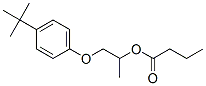 CAS#: 5437-03-6, 1-(4-Tert-Butylphenoxy)Propan-2-Yl Butanoate