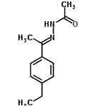 CAS#: 543717-11-9, N'-[(1E)-1-(4-Ethylphenyl)Ethylidene]Acetohydrazide