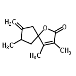CAS#: 543720-08-7, 3,4,7-Trimethyl-8-Methylene-1-Oxaspiro[4.4]Non-3-En-2-One