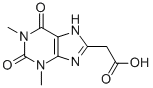 CAS 登录号:5439-51-0, 2,3,6,7-四氢-1,3-二甲基-2,6-二氧代-1H-嘌呤-8-乙酸