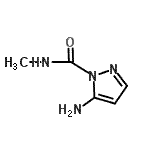 CAS#: 54408-76-3, 5-Amino-N-Methyl-1H-Pyrazole-1-Carboxamide