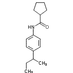 CAS#: 544463-05-0, N-(4-Sec-Butylphenyl)Cyclopentanecarboxamide