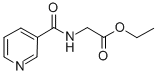CAS 登录号：54466-74-9， (吡啶-3-羰基)-氨基-乙酸乙酯