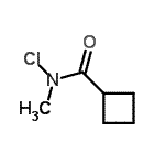 CAS#: 54468-01-8, N-Chloro-N-Methylcyclobutanecarboxamide