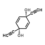 CAS 登录号：544706-69-6， 顺式-1,4-二乙炔基-2,5-环己二烯-1,4-二醇