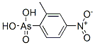 CAS 登录号：5450-66-8， (2-甲基-4-硝基-苯基)砷酸