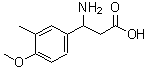 CAS#: 54503-17-2, 3-Amino-3-(4-Methoxy-3-Methylphenyl)Propanoic Acid