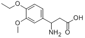 CAS#: 54503-18-3, 3-Amino-3-(4-Ethoxy-3-Methoxyphenyl)Propanoic Acid