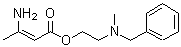CAS#: 54527-73-0, 2-(N-Methylbenzylamino)Ethyl 3-Aminobut-2-Enoate