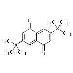 CAS#: 54532-93-3, 3,7-Bis(2-Methyl-2-Propanyl)-1,5-Naphthalenedione