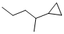 CAS#: 5458-16-2, (1-Methylbutyl)Cyclopropane